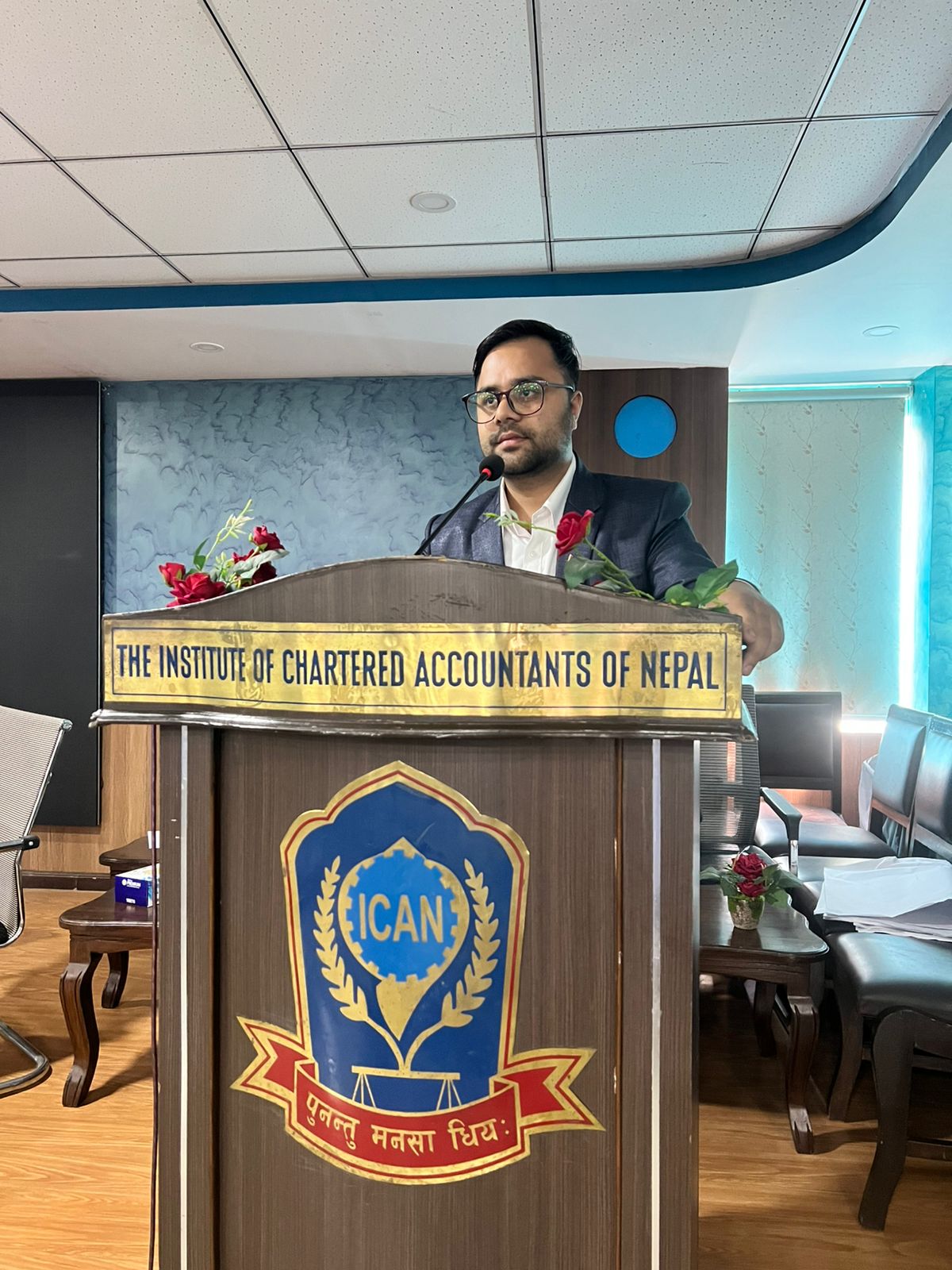 Portrait of Rabin Bhusal, Founder & Proprietor